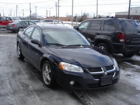 Black Dodge Stratus R/T Sedan.  Click to enlarge.