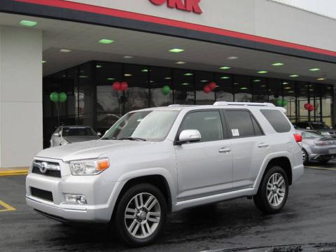 Classic Silver Metallic Toyota 4Runner Limited.  Click to enlarge.