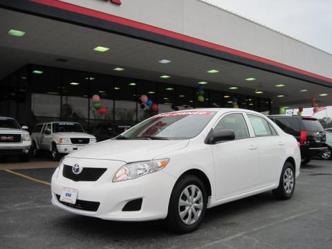 Super White Toyota Corolla . Click to enlarge. Super White Toyota Corolla . Click to enlarge.