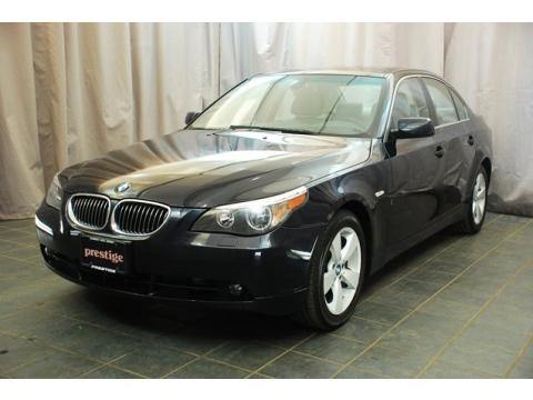 Monaco Blue Metallic BMW 5 Series 525xi Sedan.  Click to enlarge.