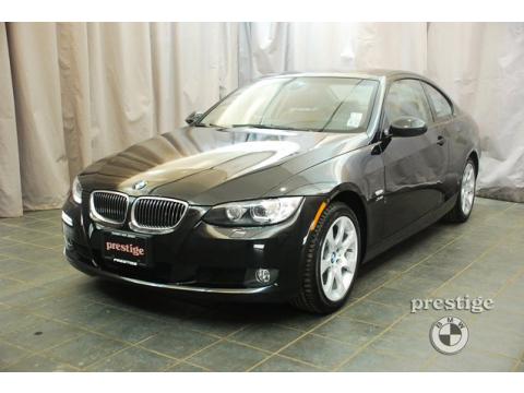 Black Sapphire Metallic BMW 3 Series 328xi Coupe.  Click to enlarge.