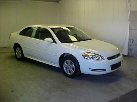 White Chevrolet Impala LT.  Click to enlarge.