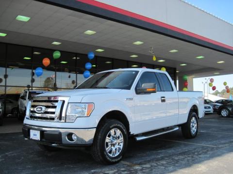Oxford White Ford F150 XLT SuperCab 4x4.  Click to enlarge.