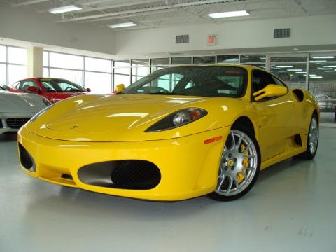 Giallo Modena DS (Yellow) Ferrari F430 Coupe F1.  Click to enlarge.