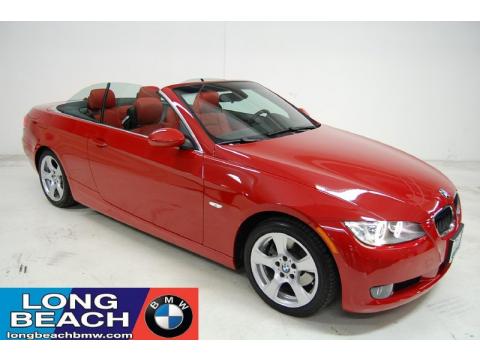 Crimson Red BMW 3 Series 328i Convertible. Click to enlarge.