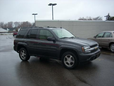 Graphite Metallic Chevrolet TrailBlazer LS 4x4.  Click to enlarge.