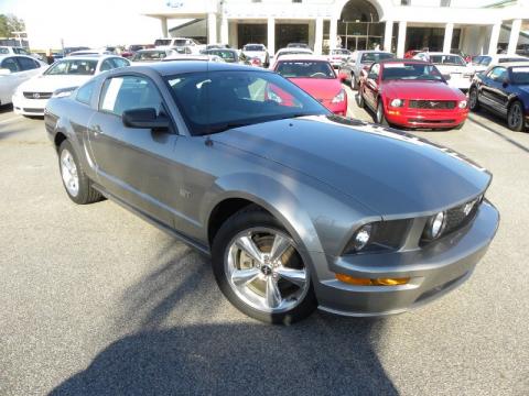 Vapor Silver Metallic Ford Mustang GT Premium Coupe.  Click to enlarge.