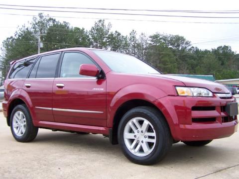 Excessive Red Mica Isuzu Axiom XS 4x4.  Click to enlarge.