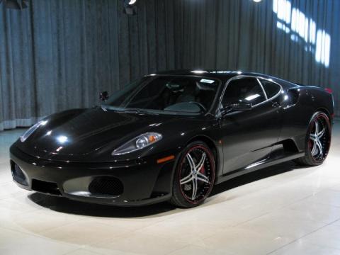 Nuovo Nero Daytona (Black Metallic) Ferrari F430 Coupe F1.  Click to enlarge.