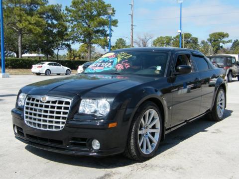 Brilliant Black Crystal Pearl Chrysler 300 C SRT8.  Click to enlarge.