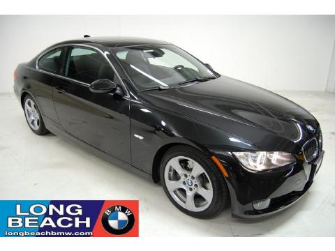 Black Sapphire Metallic BMW 3 Series 328i Coupe.  Click to enlarge.