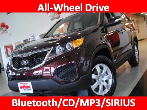 Dark Cherry Kia Sorento LX AWD.  Click to enlarge.