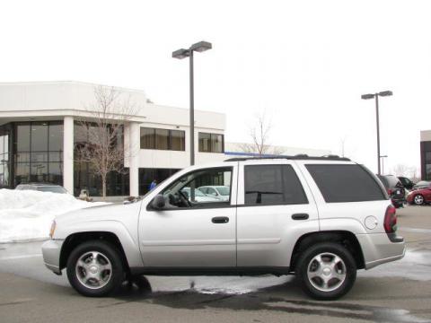 Silverstone Metallic Chevrolet TrailBlazer LT 4x4. Click to enlarge. Silverstone Metallic Chevrolet TrailBlazer LT 4x4. Click to enlarge.