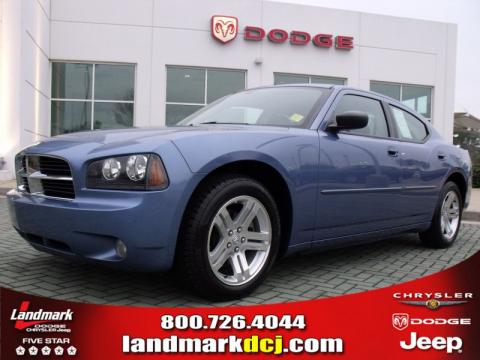 Marine Blue Pearl Dodge Charger SXT.  Click to enlarge.