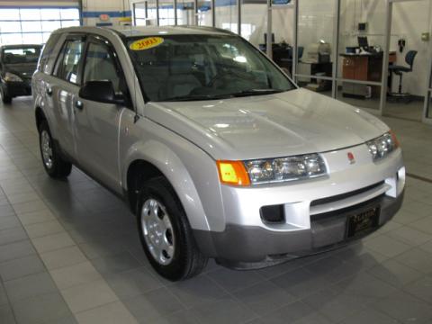 Silver Saturn VUE .  Click to enlarge.