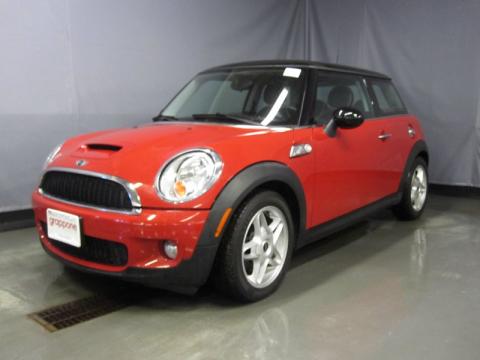 Chili Red Mini Cooper S Hardtop.  Click to enlarge.