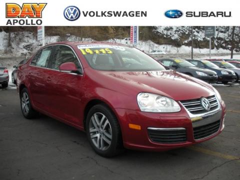 Spice Red Metallic Volkswagen Jetta 2.5 Sedan.  Click to enlarge.