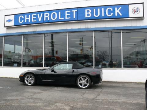 Black Chevrolet Corvette Convertible. Click to enlarge. Black Chevrolet Corvette Convertible. Click to enlarge.