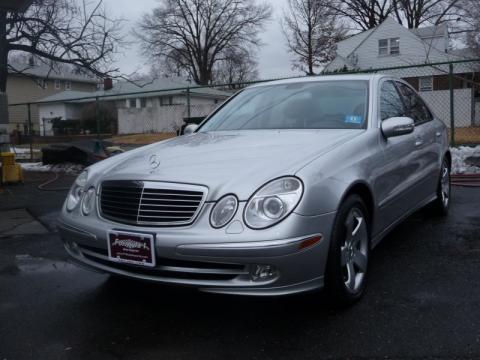 Brilliant Silver Metallic Mercedes-Benz E 320 4Matic Sedan.  Click to enlarge.