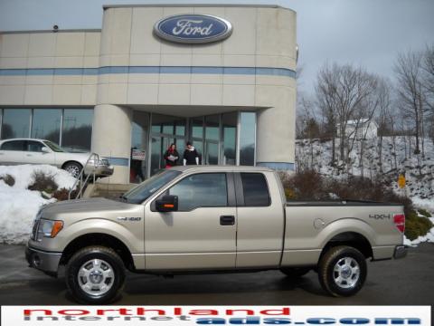 Pueblo Gold Metallic Ford F150 XLT SuperCab 4x4.  Click to enlarge.