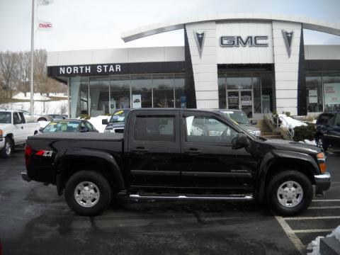 Black Chevrolet Colorado Z71 Crew Cab 4x4.  Click to enlarge.