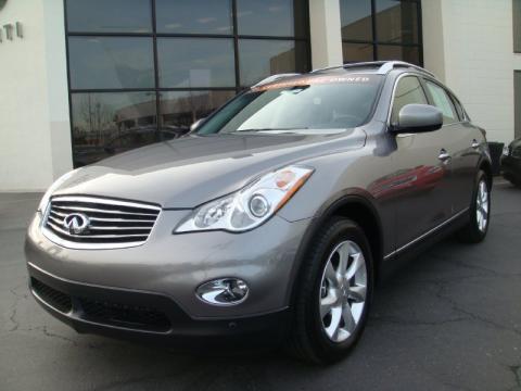 Platinum Graphite Infiniti EX 35 Journey AWD.  Click to enlarge.