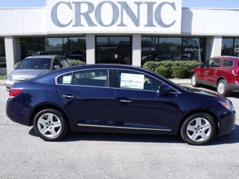 Midnight Blue Metallic Buick LaCrosse CX.  Click to enlarge.