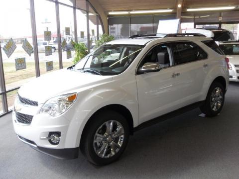 Summit White Chevrolet Equinox LTZ.  Click to enlarge.