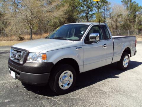 Silver Metallic Ford F150 XL Regular Cab.  Click to enlarge.
