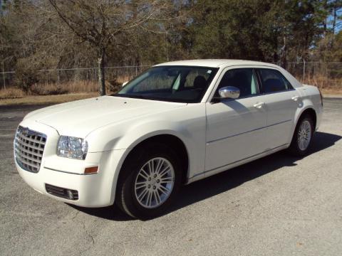 Cool Vanilla White Chrysler 300 Touring.  Click to enlarge.
