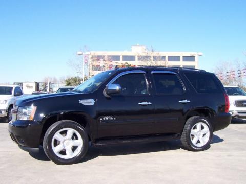 Black Chevrolet Tahoe LT.  Click to enlarge.