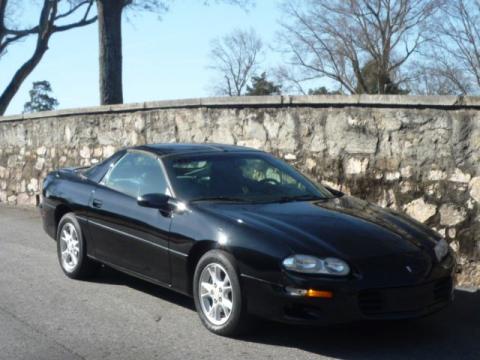 Onyx Black Chevrolet Camaro Coupe.  Click to enlarge.