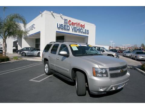 Silver Birch Metallic Chevrolet Tahoe LT.  Click to enlarge.