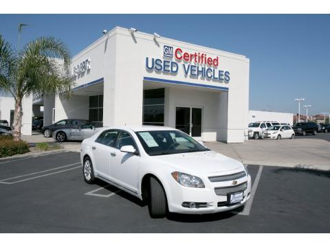 Summit White Chevrolet Malibu LTZ Sedan. Click to enlarge. Summit White Chevrolet Malibu LTZ Sedan. Click to enlarge.