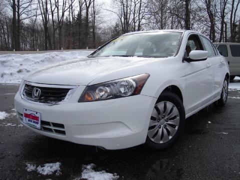 Taffeta White Honda Accord LX Sedan.  Click to enlarge.