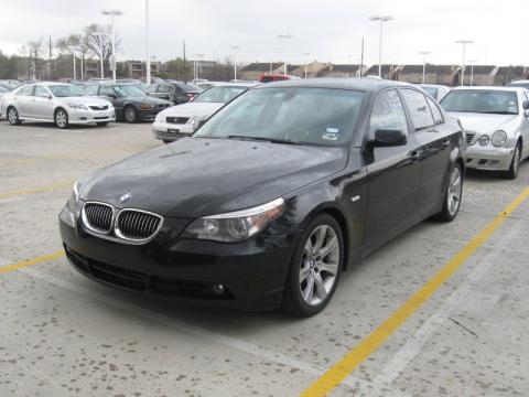 Jet Black BMW 5 Series 550i Sedan. Click to enlarge. Jet Black BMW 5 Series 550i Sedan. Click to enlarge.