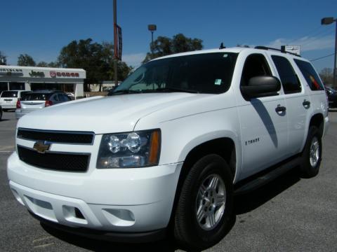 Summit White Chevrolet Tahoe LS.  Click to enlarge.