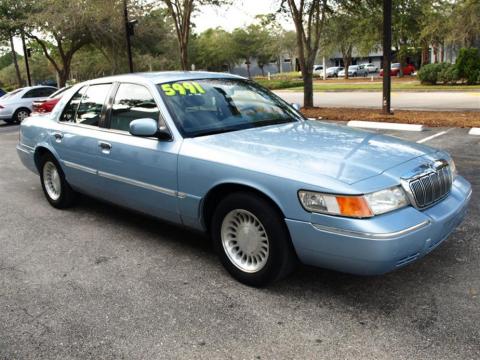 Light Blue Metallic Mercury Grand Marquis LS.  Click to enlarge.