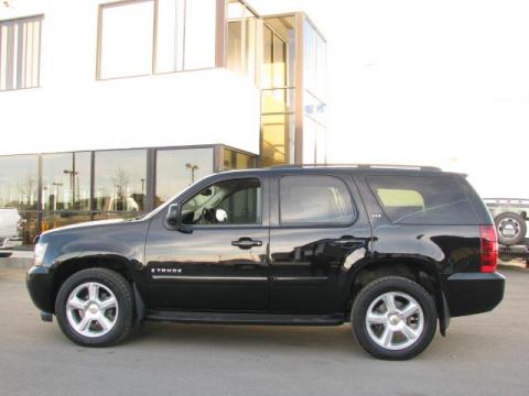 Black Chevrolet Tahoe LTZ 4x4.  Click to enlarge.