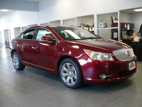 Red Jewel Tintcoat Buick LaCrosse CXL AWD.  Click to enlarge.