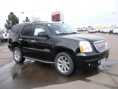 Onyx Black GMC Yukon Denali AWD.  Click to enlarge.