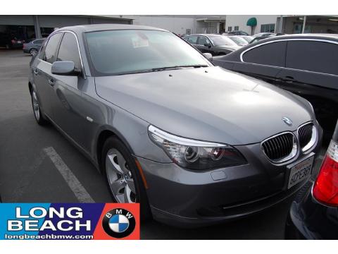 Space Grey Metallic BMW 5 Series 528i Sedan.  Click to enlarge.