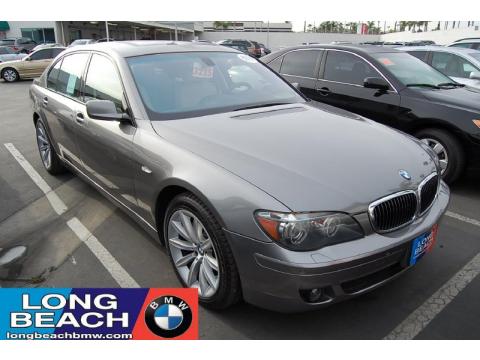 Titanium Grey Metallic BMW 7 Series 750Li Sedan.  Click to enlarge.