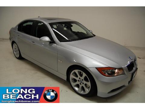 Titanium Silver Metallic BMW 3 Series 335i Sedan.  Click to enlarge.