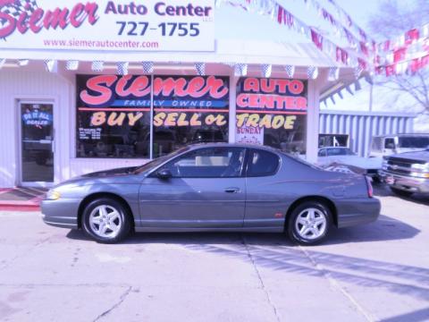 Medium Gray Metallic Chevrolet Monte Carlo SS.  Click to enlarge.