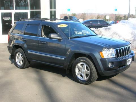 Steel Blue Metallic Jeep Grand Cherokee Limited 4x4.  Click to enlarge.