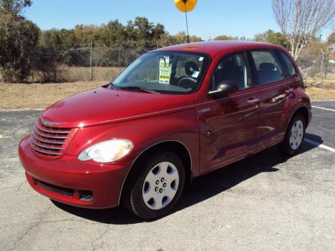 Inferno Red Crystal Pearl Chrysler PT Cruiser .  Click to enlarge.