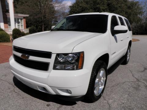 Summit White Chevrolet Tahoe LT 4x4.  Click to enlarge.