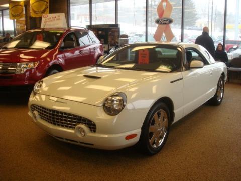 Whisper White Ford Thunderbird Premium Roadster. Click to enlarge. Whisper White Ford Thunderbird Premium Roadster. Click to enlarge.