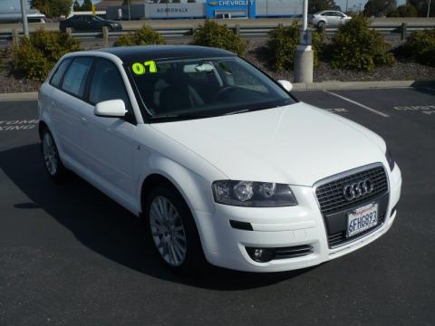 Ibis White Audi A3 2.0T.  Click to enlarge.